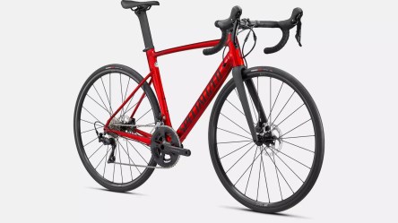 SPECIALIZED_ALLEZ_SPRINT_COMP_DISC_GLOSS_BRUSHED_ALUMINUM_WITH_RED_CANDY_TINT_SATIN_BLACK_2023